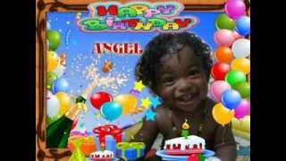 Joyeux Anniversaire mon p'tit amour Angel......Tatie Corine t'aime fort
