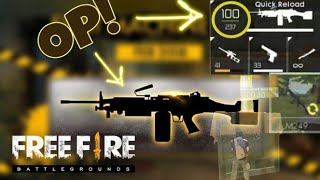 How to find M249 Machine Gun? (Free Fire -  Battlegrounds)
