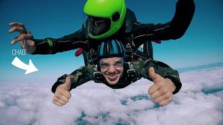 Jumping Out Of A Plane w/ deadmau5, MrMuselk, & StoneMountain64! (PUBG MOBILE)