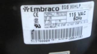 Replacing a start relay and overload on a refrigerator compressor. Part 3.