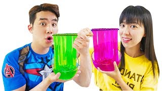 젤리 라면 만들기 인기 동요 놀이 Gummy noodle Nursery Rhymes for kids & children