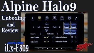 Apline's Halo9 The iLX F309 Unboxing and Review