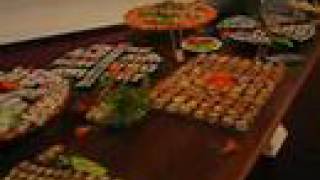 Buffet Japonês evento UNIMED