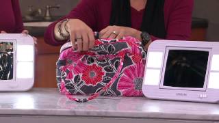 Jerdon 5x/1x LED Lighted Vanity and Travel Mirror with Lynn Dunn