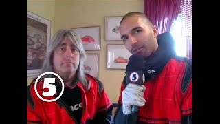 Sean Banan grillar Mikkey Dee