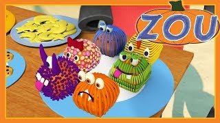 ??HALLOWEEN 2018 ??Un monstruo de pompón ??Dibujos animados 2018 | Zou en Español