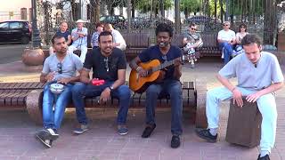 Индийская музыка в Бресте! Brest! Street! Music! Song!