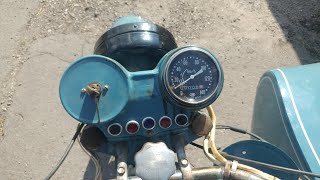 Капсула времени. Новый мотоцикл КМЗ Днепр-11 1991 г.в. Time capsule. New sidecar KMZ Dnepr-11 1991.