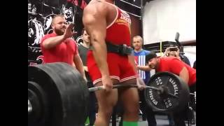 Ариа Аттиа ( США ), становая тяга - raw - 415 кг,  кат.  до 125 кг !!!