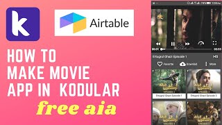 Movie App - Advance Features Movie App in Kodular - Movies App AIA File By Technical Guruji Pakistan
