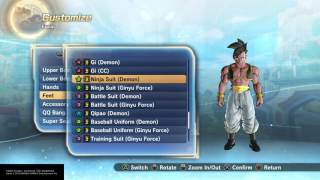 DRAGON BALL XENOVERSE 2 Character creation: Uub