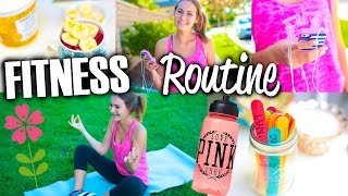 Fitness Routine + DIY Ways to Get Motivated to Workout!