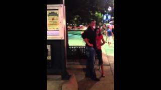 Drunk couple out of control