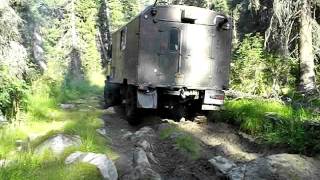 2011 GAZ-66 truck in Siberia