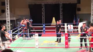 Anthony GAZEL VS Lahoucine IDOUCHE Finale Championnat de FRANCE AFMT 2015 Classe A 67kg