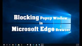 How to Ad Block in Microsoft Edge browser of Windows 10