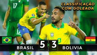 CLASSIFICADO | Brasil 5 x 3 Bolivia - Melhores Momentos (HD) - Pré-Olímpico 2020