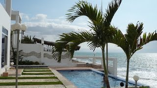 Furnished beachfront house for sale in Crucita, Ecuador