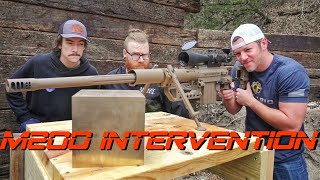 The Most POWERFUL Sniper Rifle vs. Solid Block of Bronze!!!