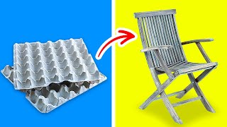 AWESOME HOME ORGANIZING AND DECORATING HACKS || Ideas to Reuse Egg Trays