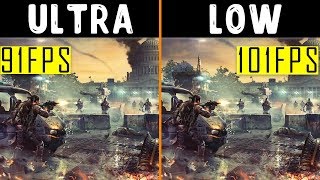 The Division 2  Benchmark Low vs. Ultra (Сравнение графики)