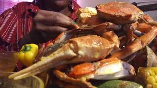 Seafood Boil# 24 w/ Bloves Smackalicious Sauce Christmas Eve Mukbang!