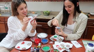 DECORANDO GALLETAS CON LA HERMANA DE SEBAS ?? | VLOGMAS #20 | Natalia Sin Filtro