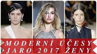 Moderní účesy jaro 2017 ženy