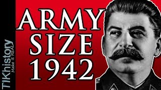 How BIG were Soviet Armies and Divisions in 1942? And what impact did this have?