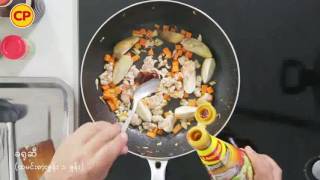 CP COOKING SHOW -  EP.5 Egg Tofu with minced chicken in Oyster Sauce