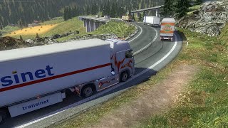 ETS2 Multiplayer | Long Convoy | Romania (Euro Truck Simulator 2 Multiplayer)