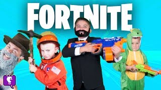 FORTNITE Adventure HobbyKids In the Game! Pretend Play with HobbyHickory