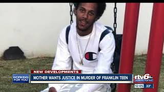 Mother wants justice in murder of Franklin teen