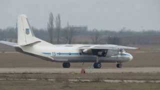 09.03.2014. Николаев. Кульбакино. АН 26, 19й борт. Разбег и взлет