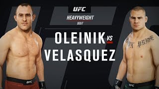 EA Sports UFC 3 - Aleksei Oleinik vs Cain Velasquez - Gameplay (HD) [1080p60FPS]