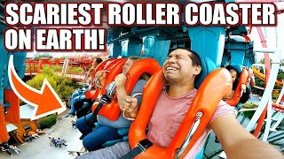 THE MOST TERRIFYING ROLLER COASTER ON EARTH! INSANELY EPIC REACTION!