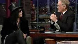 Slash On Letterman