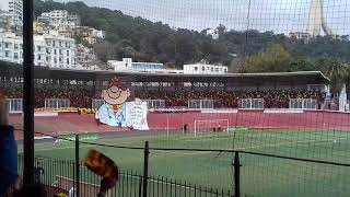 Tifo ultras dey boys cup d'Algérie nahd vs mca