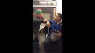 London Subway Fight Old Vs Young