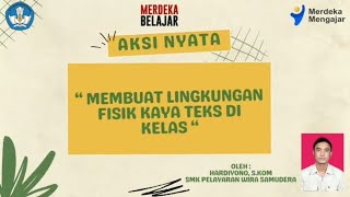 Aksi Nyata || Penyesuaian Pembelajaran Dengan Kebutuhan dan Karakteristik Murid SMP - SMA Paket B/C