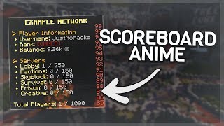 TUTORIEL PLUGIN - Comment crée un Scoreboard animé pour son serveur minecraft ?