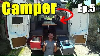 CAMPER !!! Camperizando mi furgoneta y buscando tesoros en la playa de salinas asturias.
