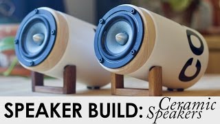 Ceramic Speakers | FREE BUILD PLANS! | DIY Speaker Build