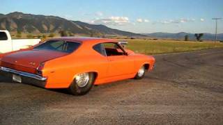 1969 Chevelle 1000HP 60mph-0-60mph Burnout