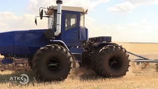 Отзыв о тракторе АТК (ХТЗ) с мотором Volvo Penta. Николаевская область.
