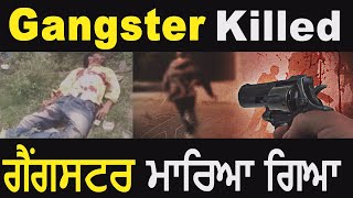 Gangster News II Most Wanted Gangster II Gangster Bhupi Rana Shot Dead in Panchkula II Murder Video