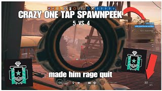 CRAZY ONE TAP SPAWNPEEK | Rainbow Six Siege | CONSOLE DIAMOND