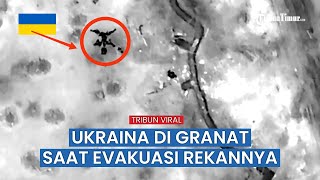 Pasukan Rusia Lemparkan Granat Berkali-kali, Sekelompok Tentara Ukraina Berhamburan