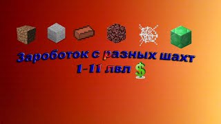 Vimeworld Prison:Зароботок с разных шахт