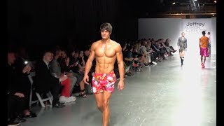 Jeffrey Fashion Cares 2018 Men's runway